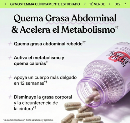 Lemme Burn Activa - Quemador y acelerador de metabolismo (Las originales)