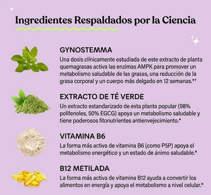 Lemme Burn Activa - Quemador y acelerador de metabolismo (Las originales)